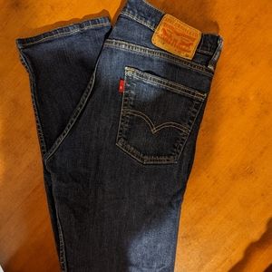 Levi Strauss & Co 513 Men's Blue Straight Leg Jeans Size 30X30